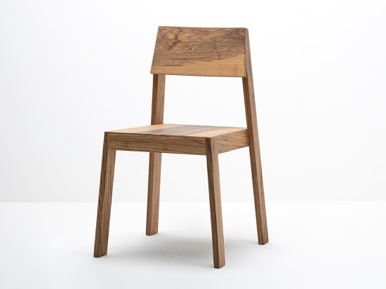 PilPil Stuhl aus Nussbaumholz - Holz und Design Made In France