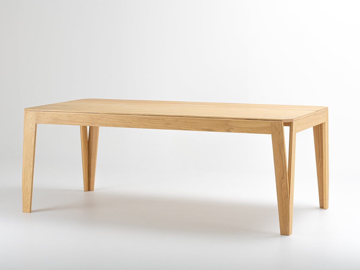 MéliMélo Tisch aus Eiche - Holz und Design Made In France