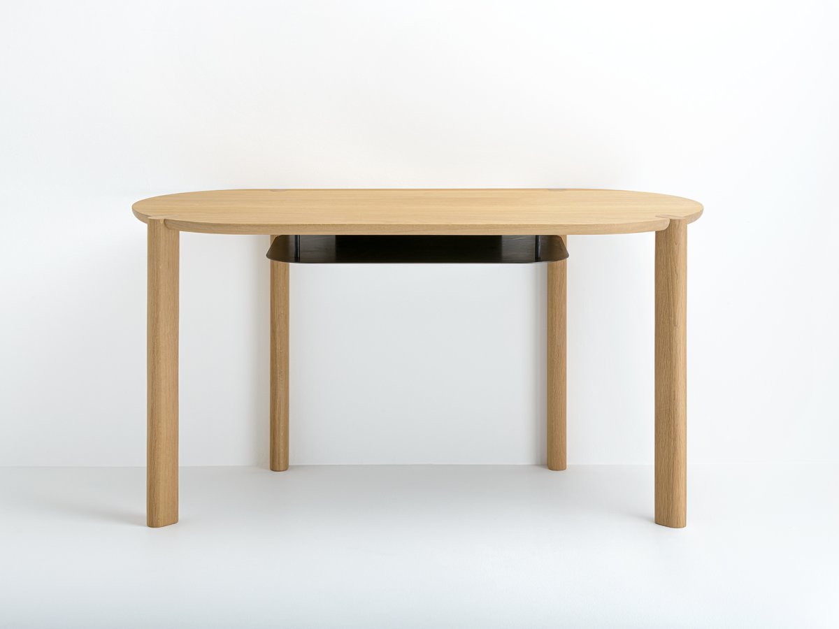 Schreibtisch Couscous aus Eichenholz - Umweltbewusste Möbel, 100 % in Frankreich hergestellt