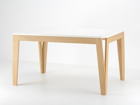 Table MéliMélo Le Pavé® en chêne - plateau 138 x 88 cm 100%  recyclé