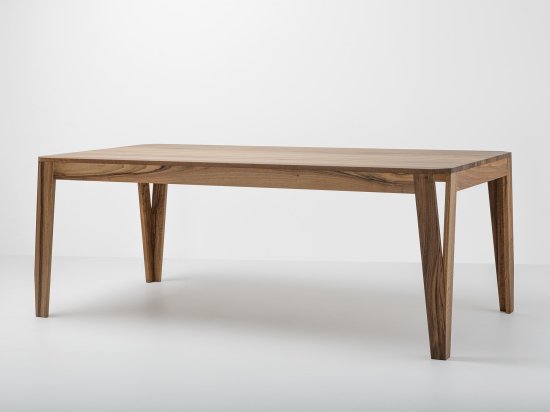 MéliMélo Tisch aus Nussbaum - Holz und Design made in France